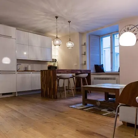 アパート Dictumfactum Modern Viru Gates *